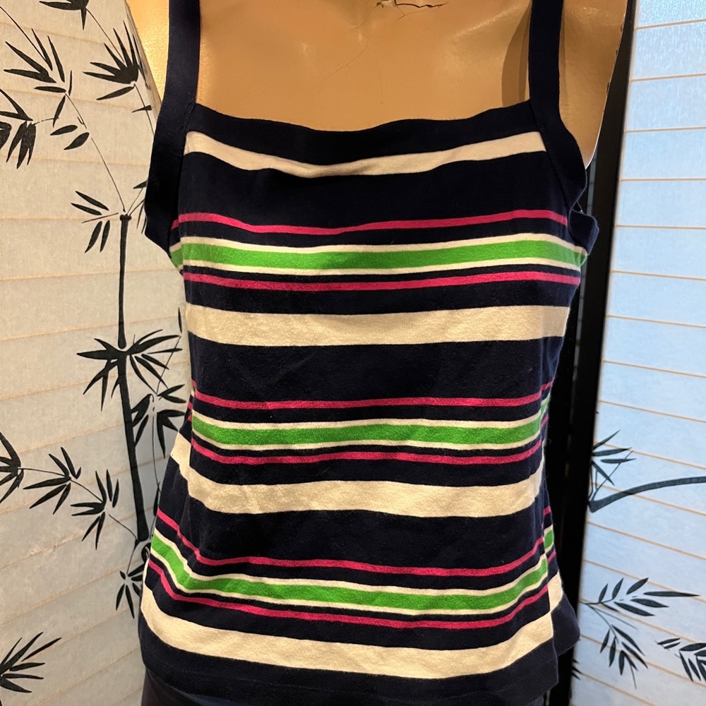 Wide strap top